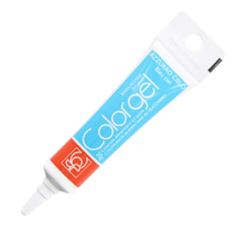 Colorante Alimentare in Gel Modecor -20 gr senza glutine -Azzurro Cielo