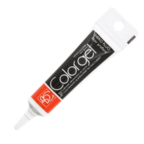 Colorante Alimentare in Gel Modecor -20 gr senza glutine -Nero Fluo