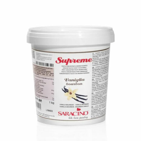 Pasta Supreme alla Vaniglia Bourbon Saracino - Confezione da 1kg