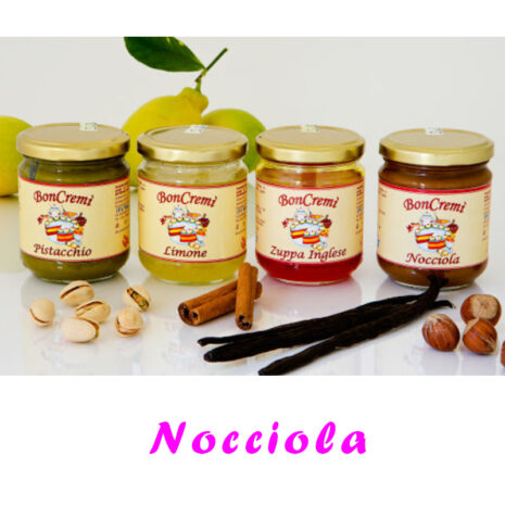 Bon Cremi Ipergel-Pasta Aromatizzante Ideale per Creme Gelati e Dolci-Nocciola-150gr