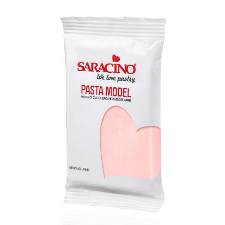 Saracino Pasta di zucchero model -Rosa Baby-1kg