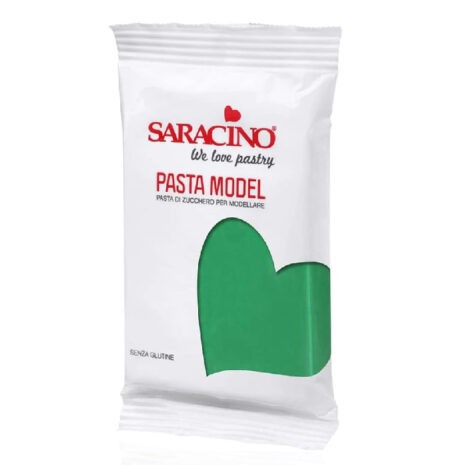 Saracino Pasta di zucchero model -Verde Scuro -1kg