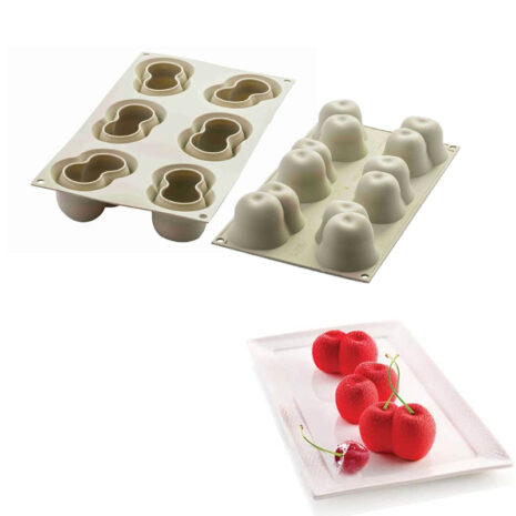 Silikomart Stampo in Silicone Rosso Ciliegia