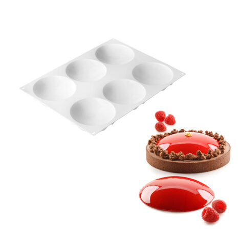 Silikomart Stampo in Silicone -Cupole 120