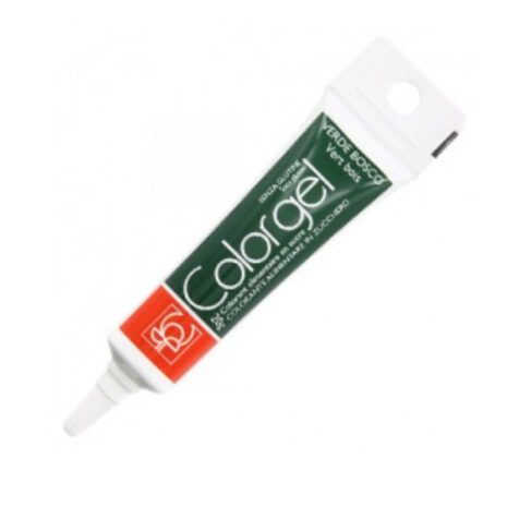 Colorante Alimentare in Gel Modecor -20 gr senza glutine -Verde Bosco