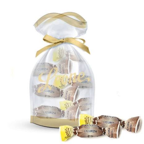 Caramelle Leonsnella Plus Liquirizia-250gr-Caramelle Senza Zucchero