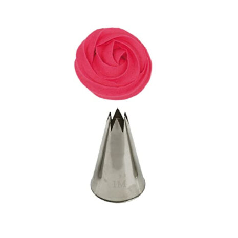 Cornetto Blisterato per Fiori n.509/1F, Acciaio Inox Decora