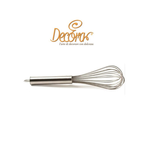 Decora-Frusta in Acciaio Inox 25 cm