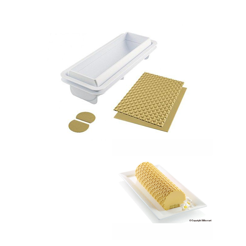 Silikomart-Magic Buche Set Per Tronchetti E Semifreddi