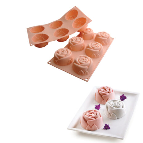 Silikomart Stampo in Silicone-Rose