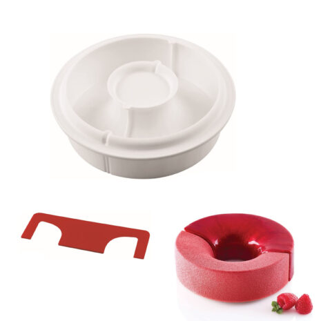 Silikomart Incontro 750 - Stampo in Silicone 160 H 50 MM + SEPARATORE in PLASTICA