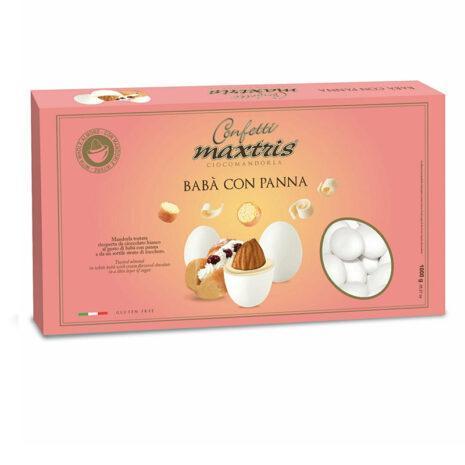 Maxtris -Confetti Babà con Panna- Ciocomandorla
