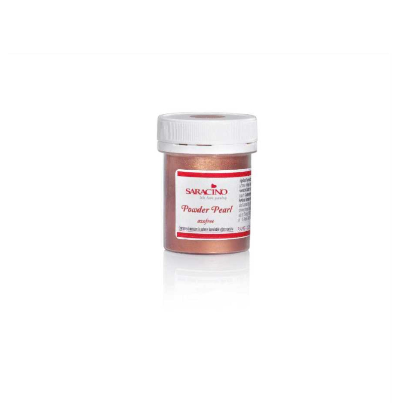 Saracino -Colorante Liposolubili in Polvere-Perlato Rame -5gr