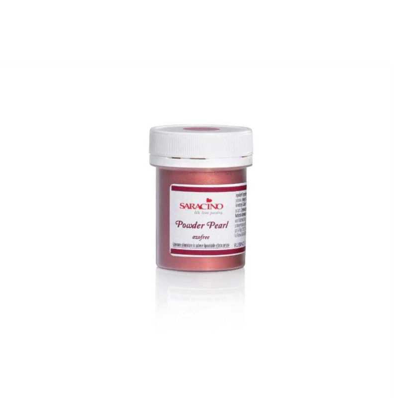 Saracino -Colorante Liposolubili in Polvere- Perlato Rubino -5gr