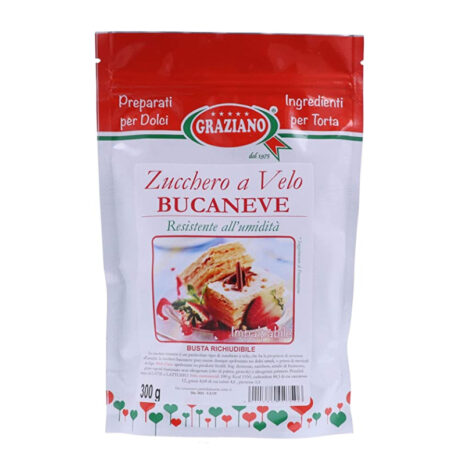 Zucchero a Velo Bucaneve-Resistente all'Umidità-300g