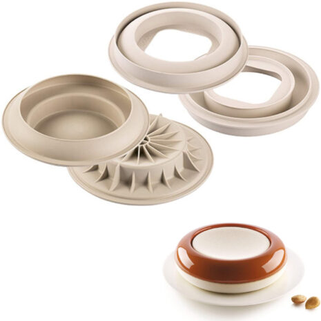 Silikomart Kit 2 Stampi in Silicone-Kit IO e Te