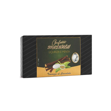 Maxtris -Confetti Tenerezze al Cioccolato  Liquirizia e Menta-1kg