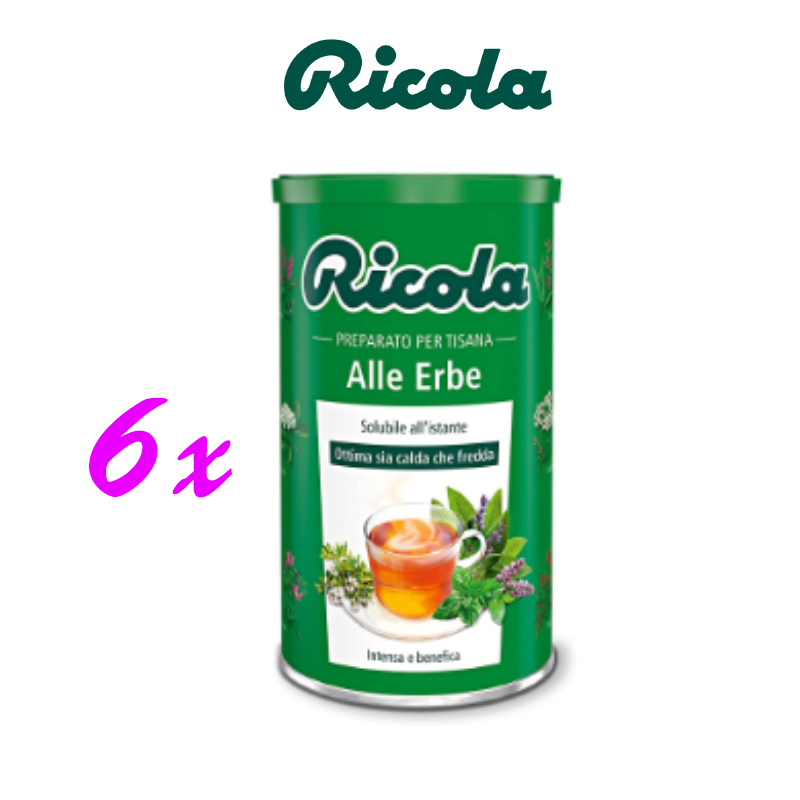 Tisane Ricola-Alle Erbe- 6x 200gr