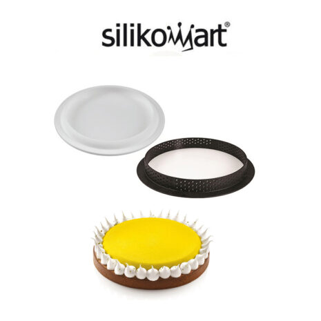 Silikomart Kit Tarte Ring Round Ø230 mm - Kit Crostate Moderne