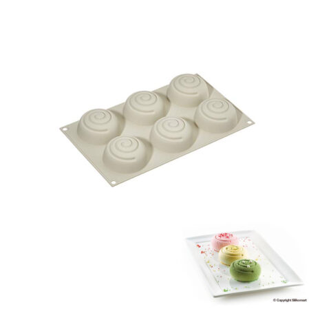 Silikomart - Stampo in Silicone 3D, -Mini Girotondo