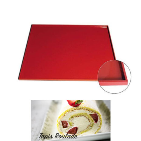 Silikomart Tapis Roulade 05-Tappeto in Silicone, Terracotta 560x360