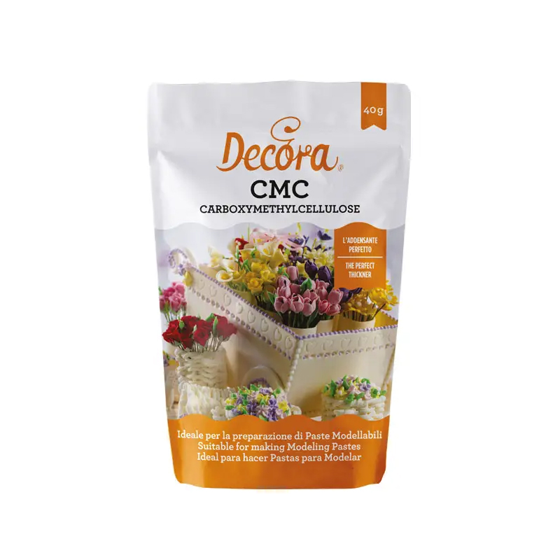 CMC-Addensante Ideale per Pasta di Zucchero-Decora-40g