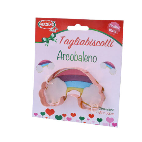 Graziano-Tagliabiscotti a Sagoma Di Arcobaleno
