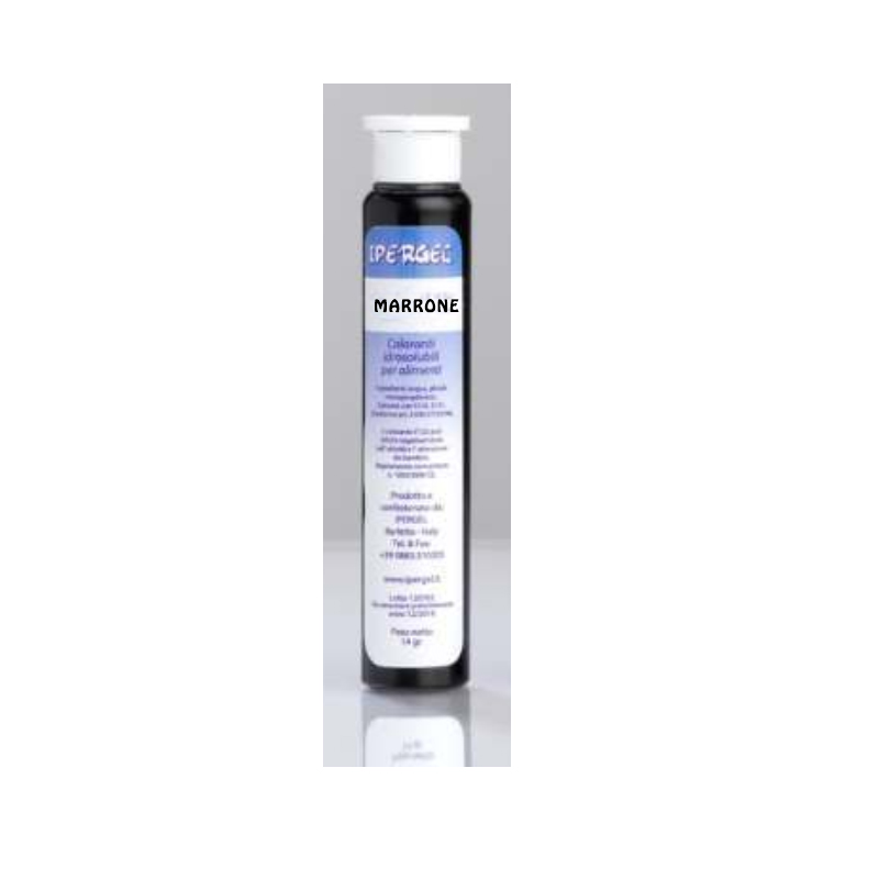 Coloranti liquidi per alimenti Ipergel-MARRONE-12gr