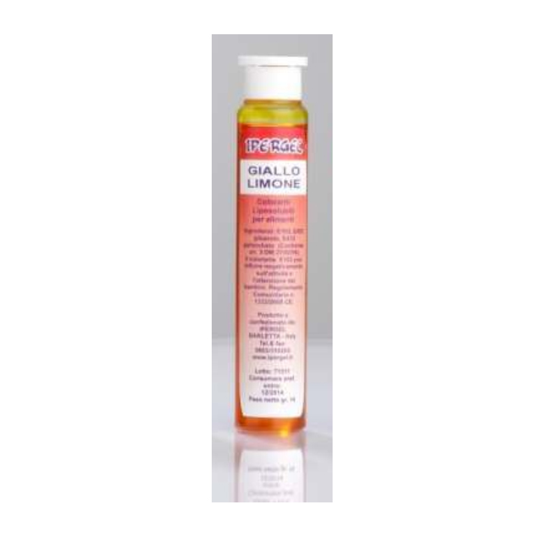 Coloranti liquidi per alimenti Ipergel-GIALLO LIMONE-12gr