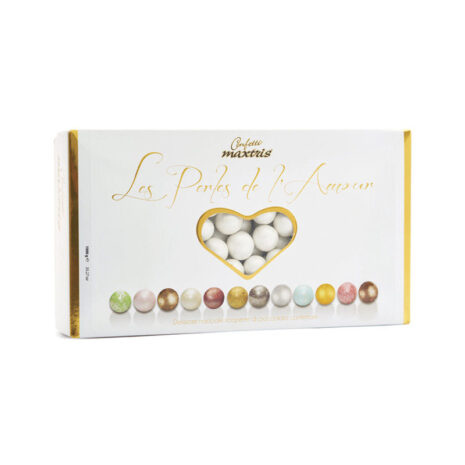 Maxtris Confetti Les Perles de l'Amour Bianche 1kg
