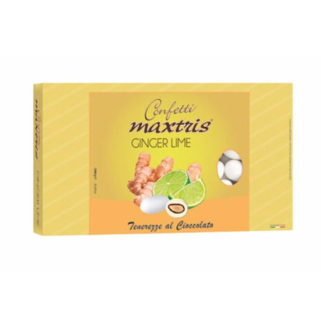 Maxtris -Confetti Ginger e Lime- Tenerezze di Cioccolato 1kg