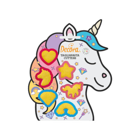 Decora -Set Tagliapasta a Tema Unicorno