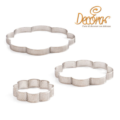 Fascia Inox Microforato-Fiore Microforato- h3.5-Decora