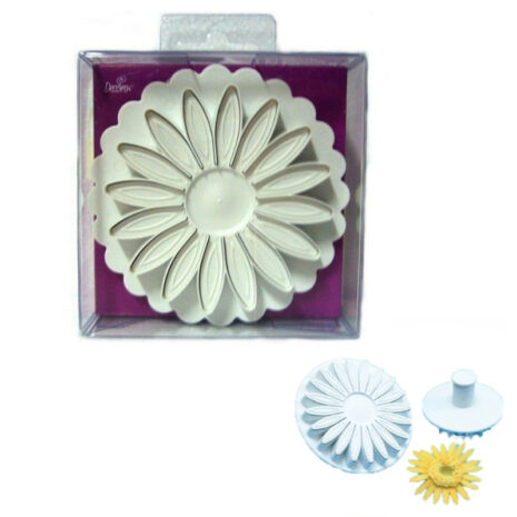 DECORA | Coppapasta Taglia Pasta 1 Stampo ad Espulsione Fiore Gerbera Ø10,5