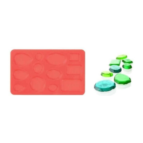 Modecor Stampo in silicone pietre preziose 12 impronte