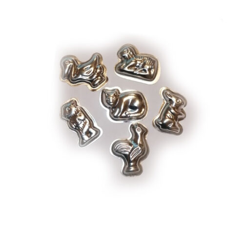 Graziano Set 6 Formine Animali La Fattoria