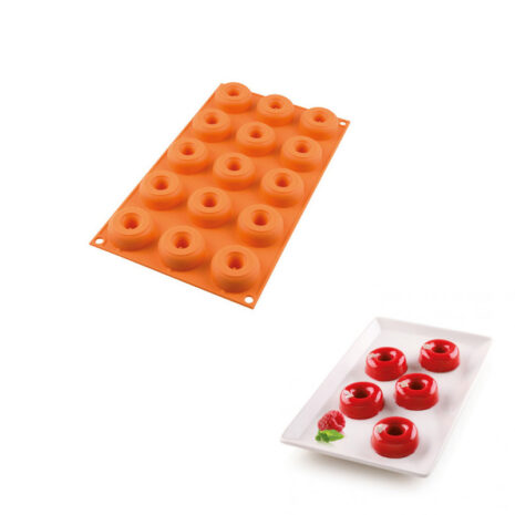 Silikomart Stampo in silicone Small Donuts