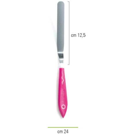 Decora Spatola Angolare, Acciaio, 24cm (Lama 12,5cm)