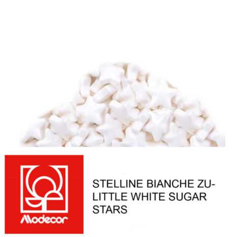 Modecor-Stelline Bianche in  Zucchero 100g