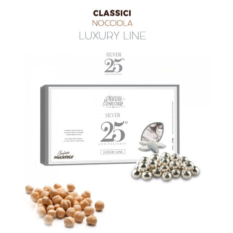 Maxtris Confetti  Les Noisettes Silver  Luxury-500g