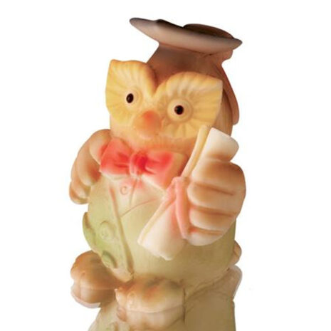 -Martellato-Stampo Professionale per La Creazione 3D In Cioccolato- Civetta laureato 65x60 h85mm