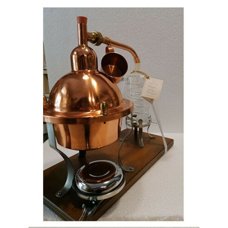 Distillatore in Miniatura di Rame con Grappa Riserva ARNOLDI cl.50