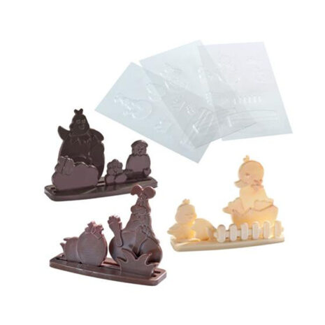 Kit Composto da 3 Diverse Scenette Pasquali-Martellato