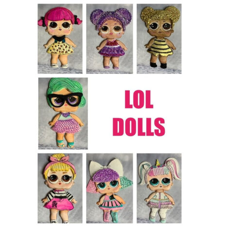 Set Tagliapasta /Taglia-biscotti Bambole LOL