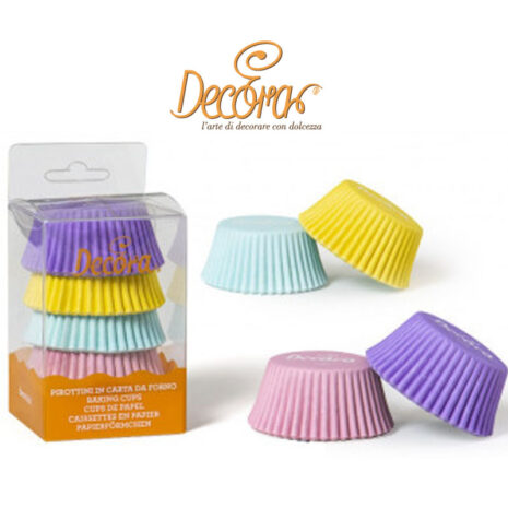 Decora -Pirottini Color Pastello 75 PZ 5X3,2cm