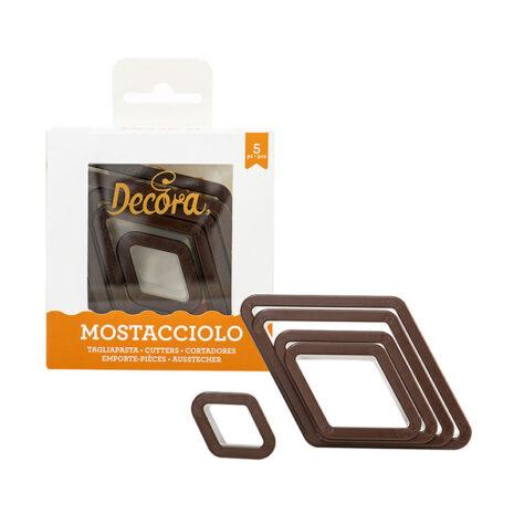 DECORA Set Tagliapasta per Mostaccioli
