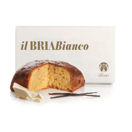 Bonci Bria Bianco 850g - Panettone Artigianale al Cioccolato Bianco