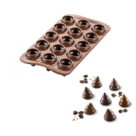 Stampo in Silicone Alberelli di Cioccolato -EasyChoc-Silikomart