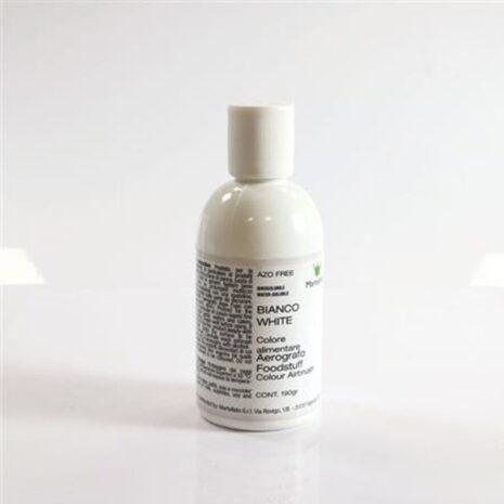 Martellato Colorante Alimentare Idrosolubile  Colore Bianco per Aerografia-190g
