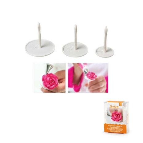 Decora Kit Supporto per Fori in Ghiaccia 3pz